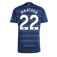 Maglia Calcio Aston Villa Ian Maatsen #22 Terza Divisa 2024-25 Manica Corta